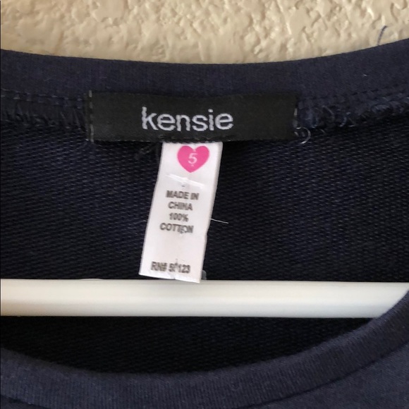 {Kensie} -Size 5- Sequin Hearts Dress - Picture 2 of 7